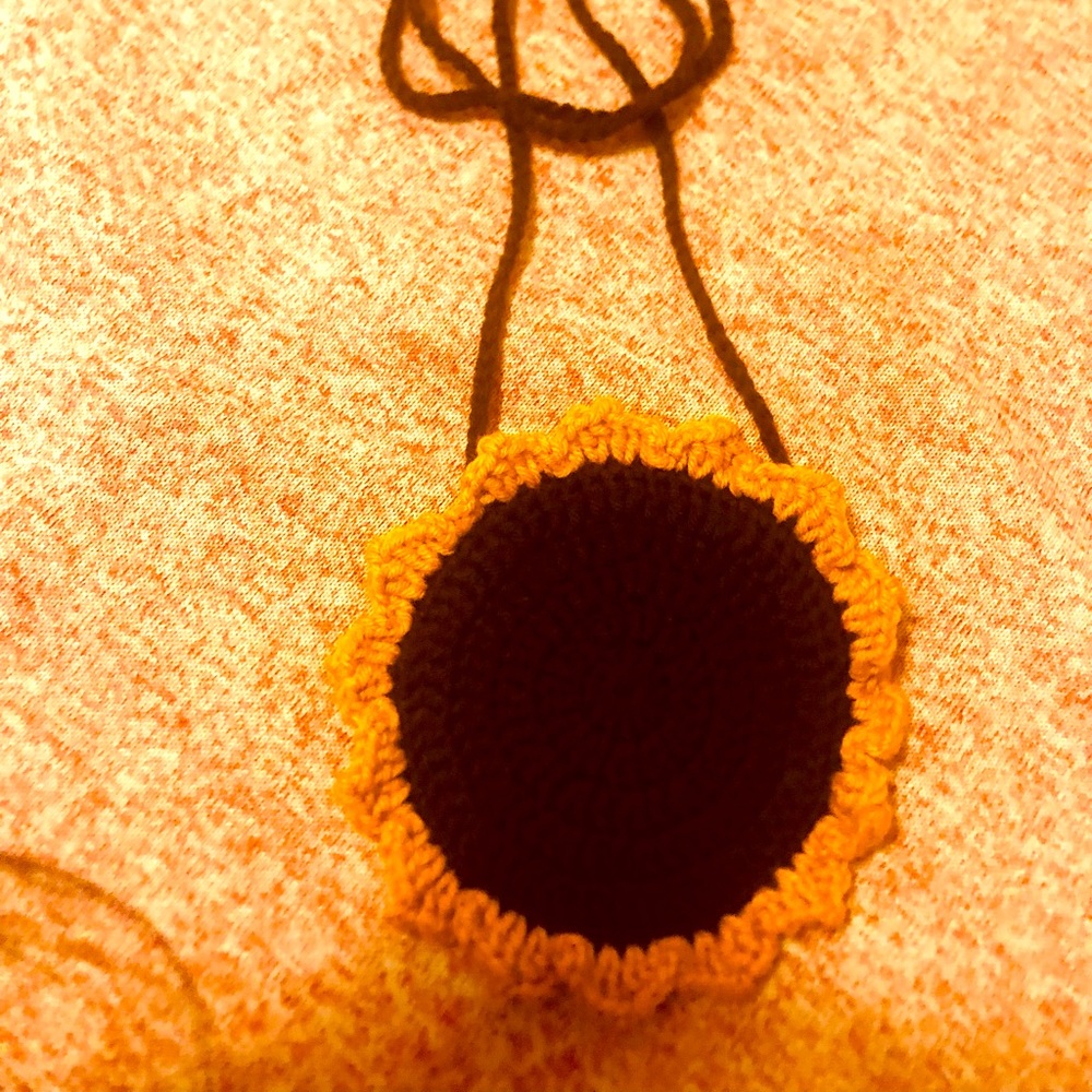 Sunflower purse